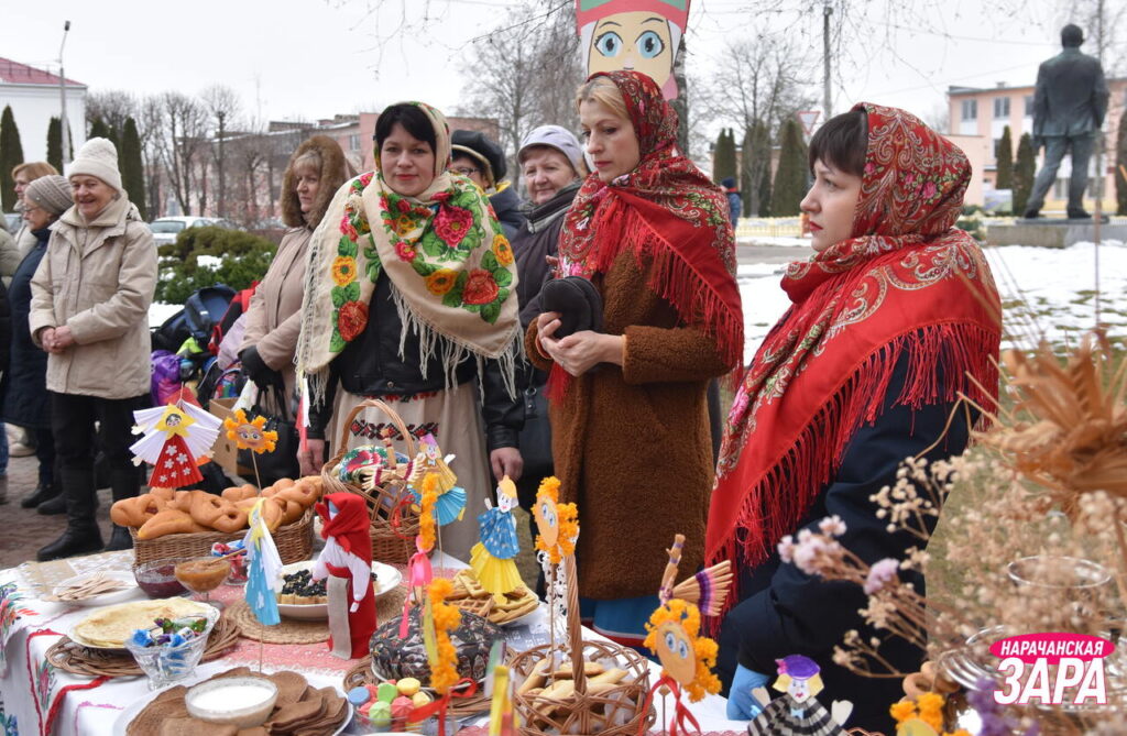 В Мяделе продолжаются Масленичные гуляния