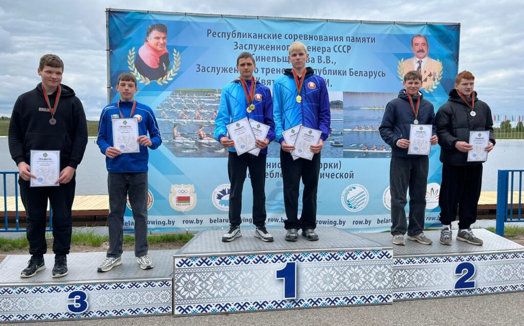 Юные гребцы завоевали медали первенства области