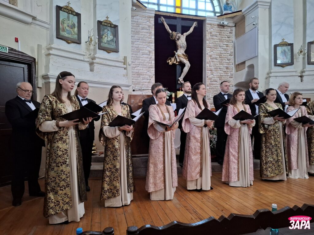 В костеле в Мяделе прошло концертное выступление Государственного камерного хора