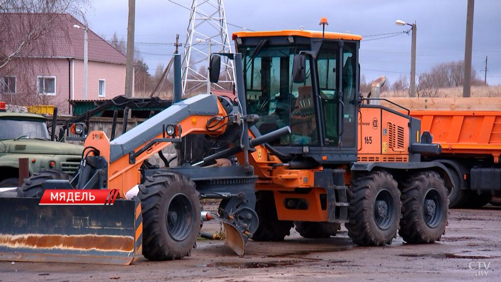 Как Минская область и Мядельский район встретят зиму: готовность коммунальной техники