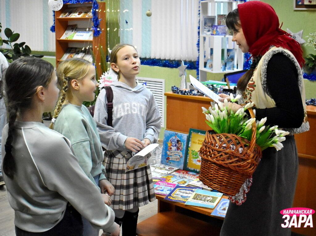 Библиотека провела новогодний квест с любимыми героями