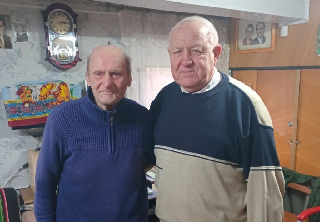 Поздравили ветеранов Великой Отечественной войны с Новым годом