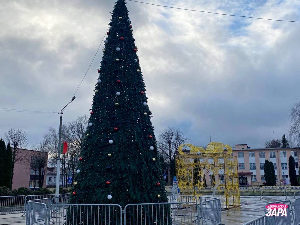 Узнали, сколько в этом году потрачено на украшение Мяделя к Новому году