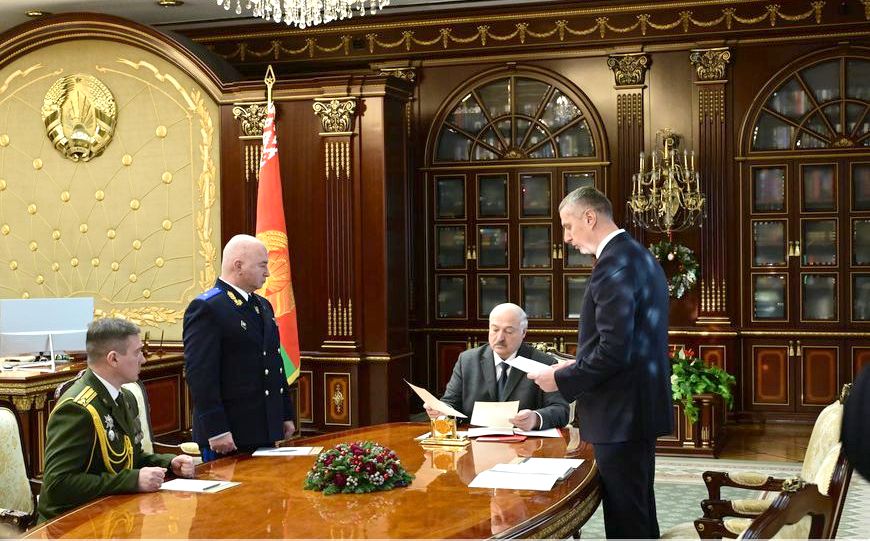 Назначили нового гененерального прокурора Беларуси