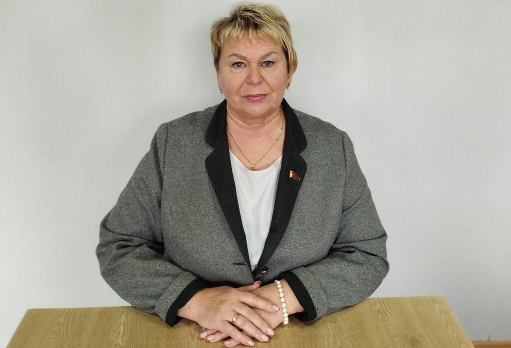 Послание Александра Лукашенко комментирует председатель Княгининского сельисполкома Ольга Галко