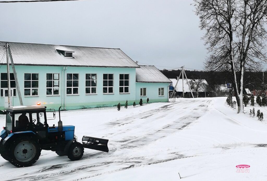 Снегоуборочная техника в районе работает в усиленном режиме