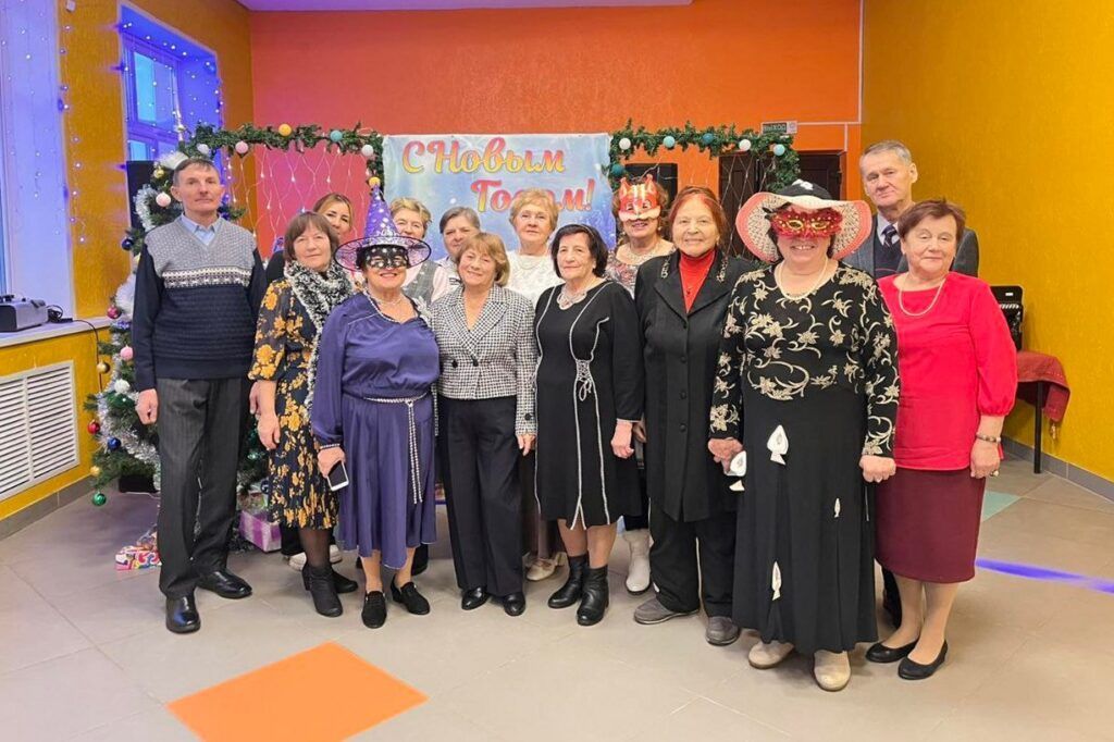 «Зимнюю сказку» организовали для людей серебряного возраста