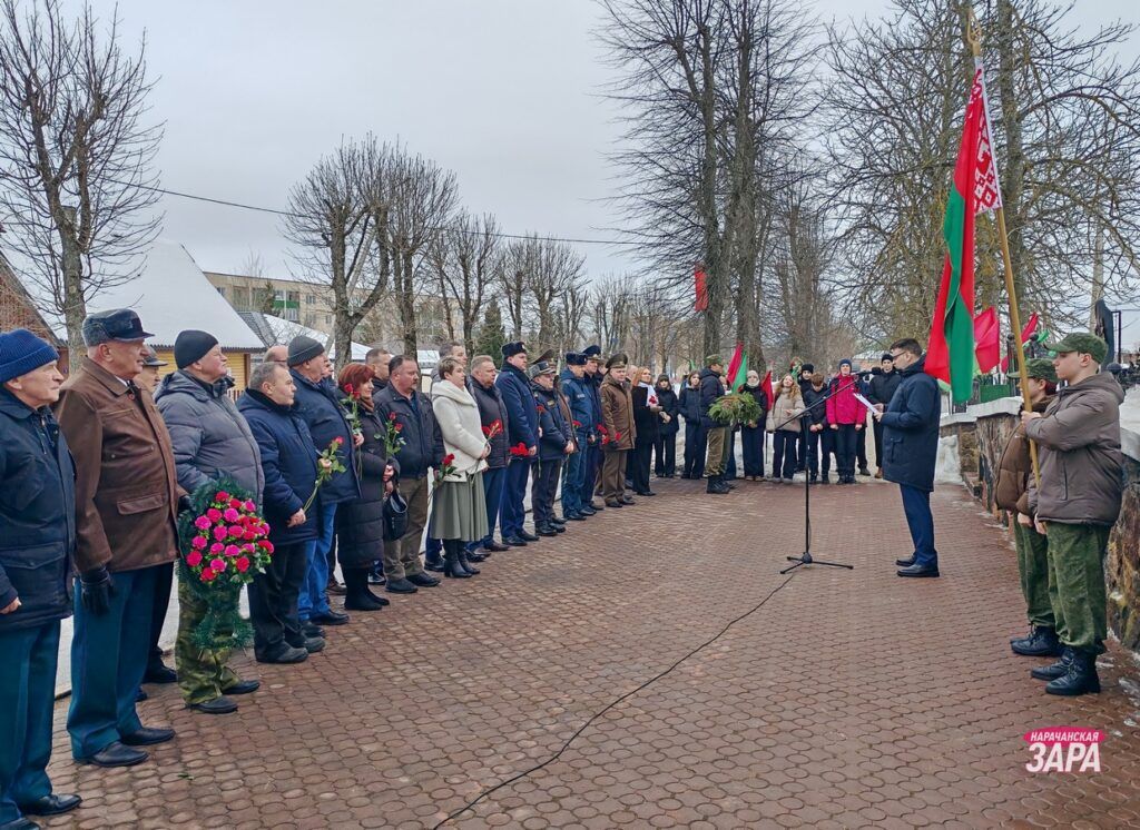 Память погибших воинов почтили на митинге в Мяделе