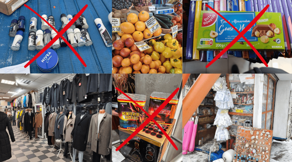 Белорусам на рынках продавали запрещенный шоколад и просроченные соусы