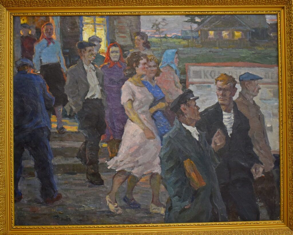 Ищем знакомых на картине Василия Шаранговича