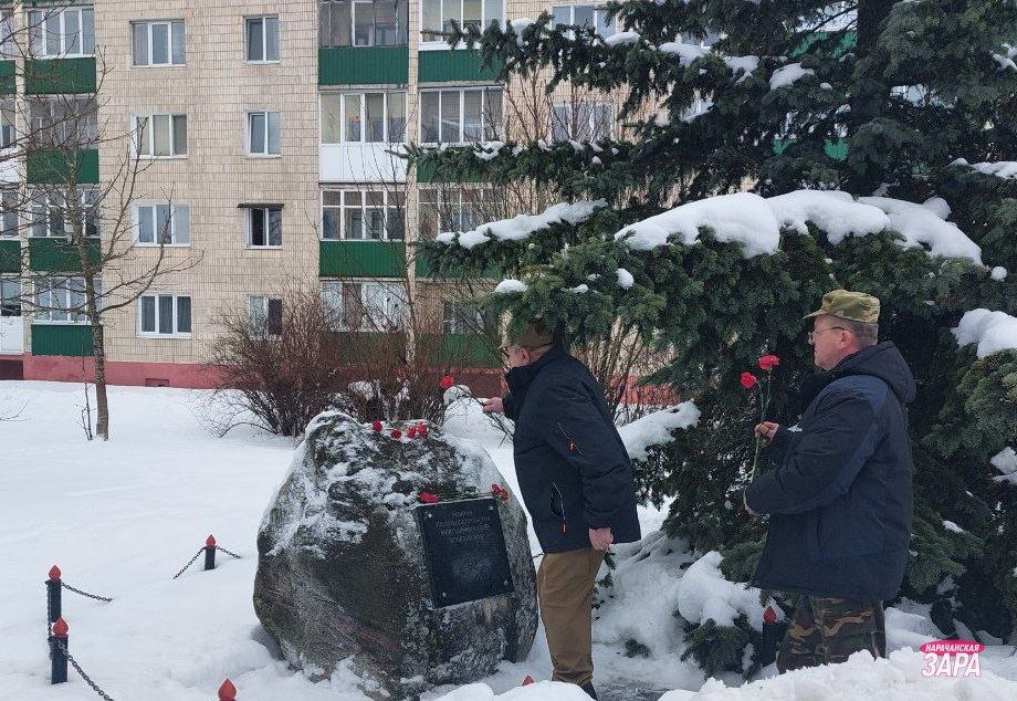 В Мяделе почтили память воинов-интернационалистов