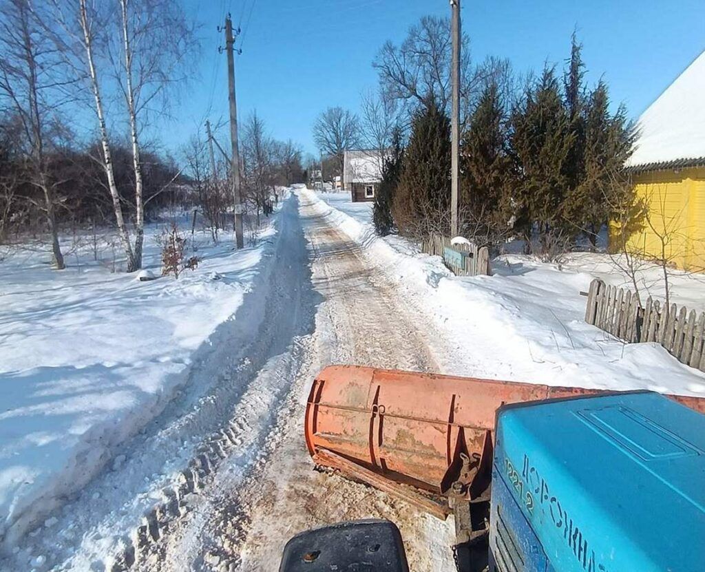 Дорога в деревне Русаки – узнали, сдержал ли слово начальник ДРСУ №133