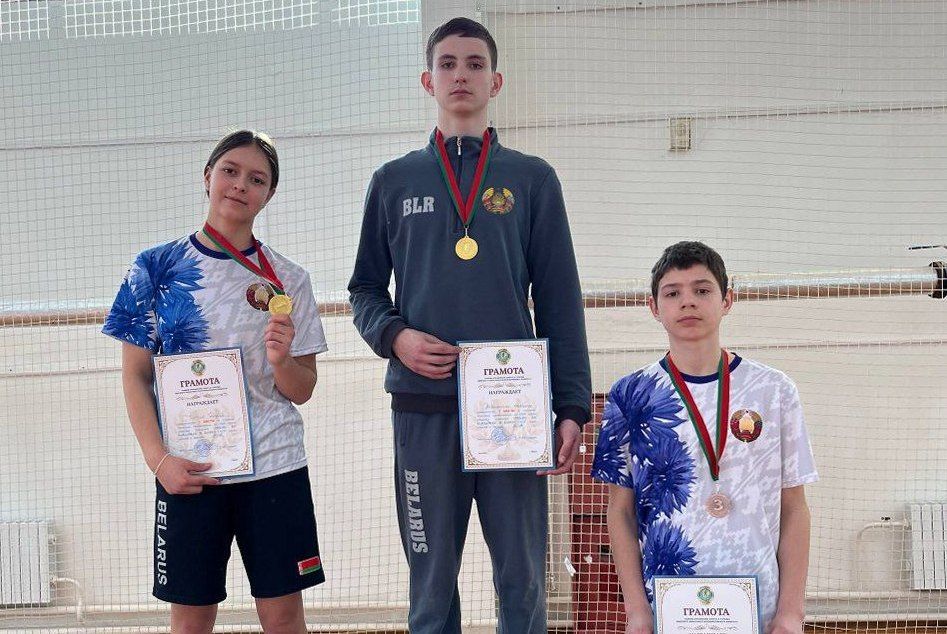Три медали завоевали учащиеся СДЮШОР на первенстве области