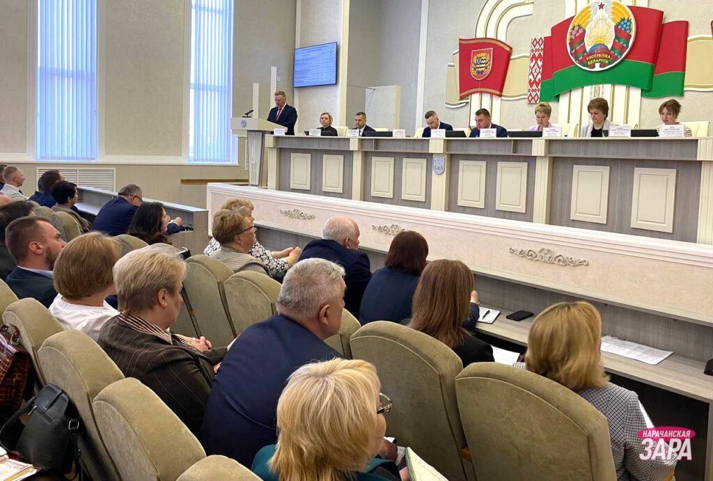 В Мядельском районе подвели итоги социально-экономического развития за первый квартал