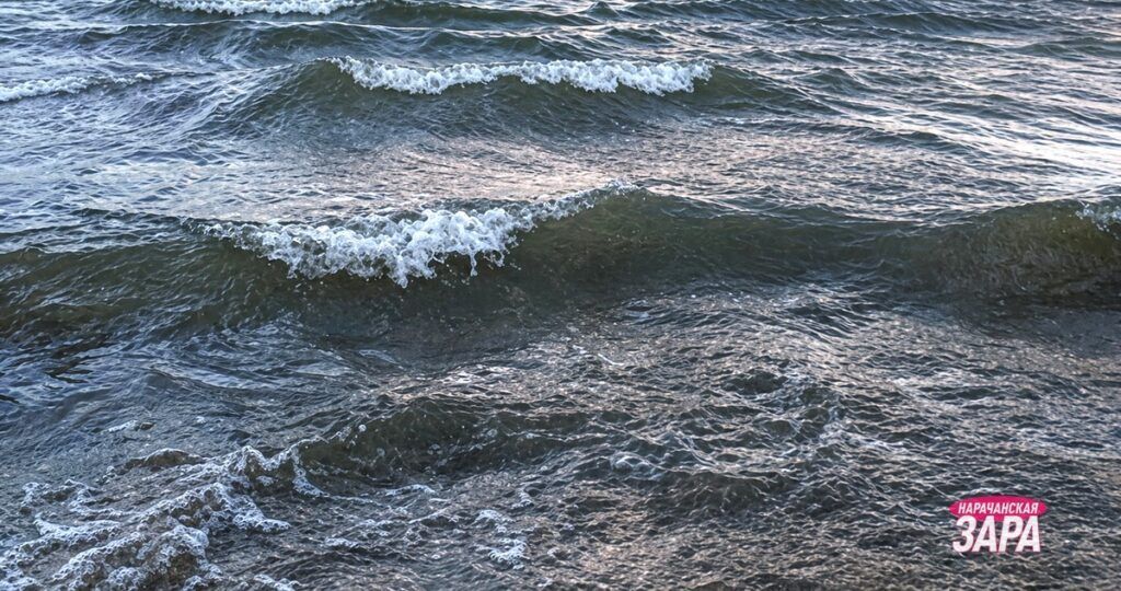 Узнали, какой силы ветер на Нарочи и насколько теплая вода в озере