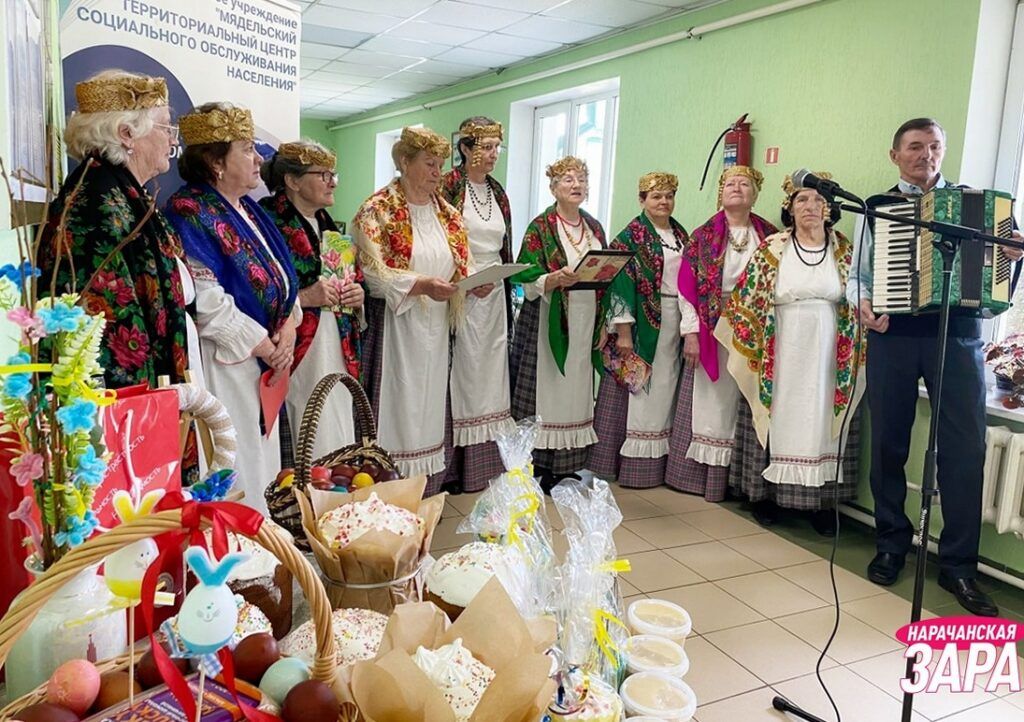 Пасхальная благотворительная акция проходит в Мядельском районе