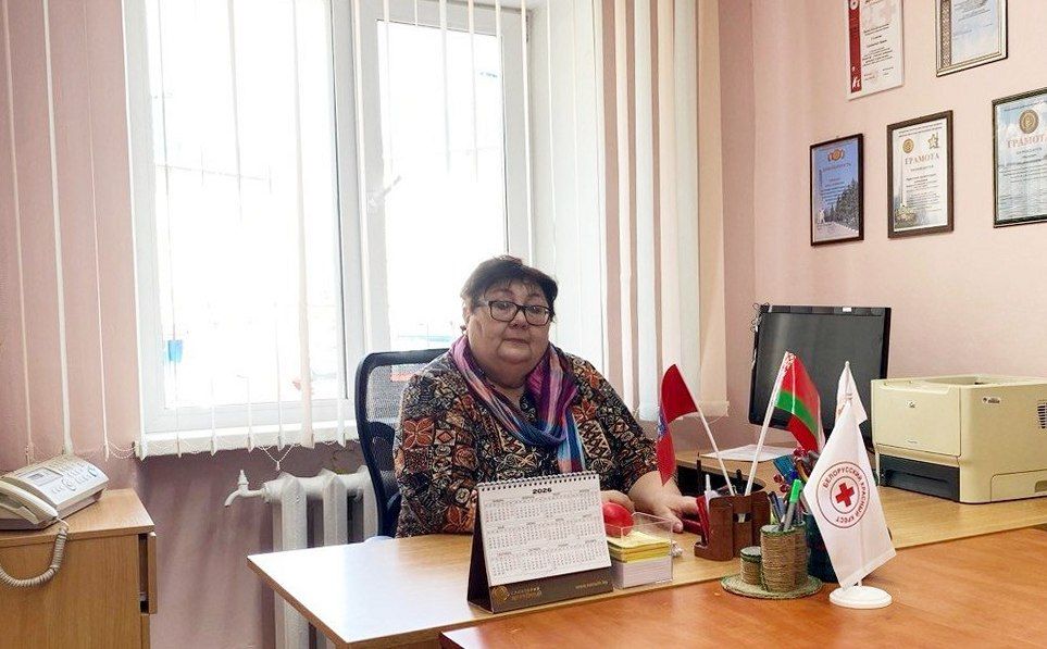 В Мяделе обновили офис Красного Креста