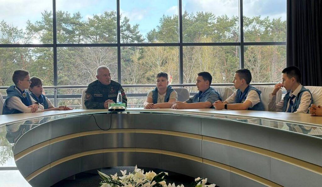 В «Зубренке» провели мастер-класс и обсудили значение патриотических ценностей