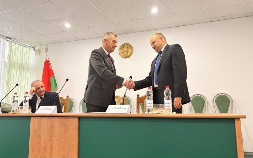 Нового руководителя представили коллективу Национального парка «Нарочанский»