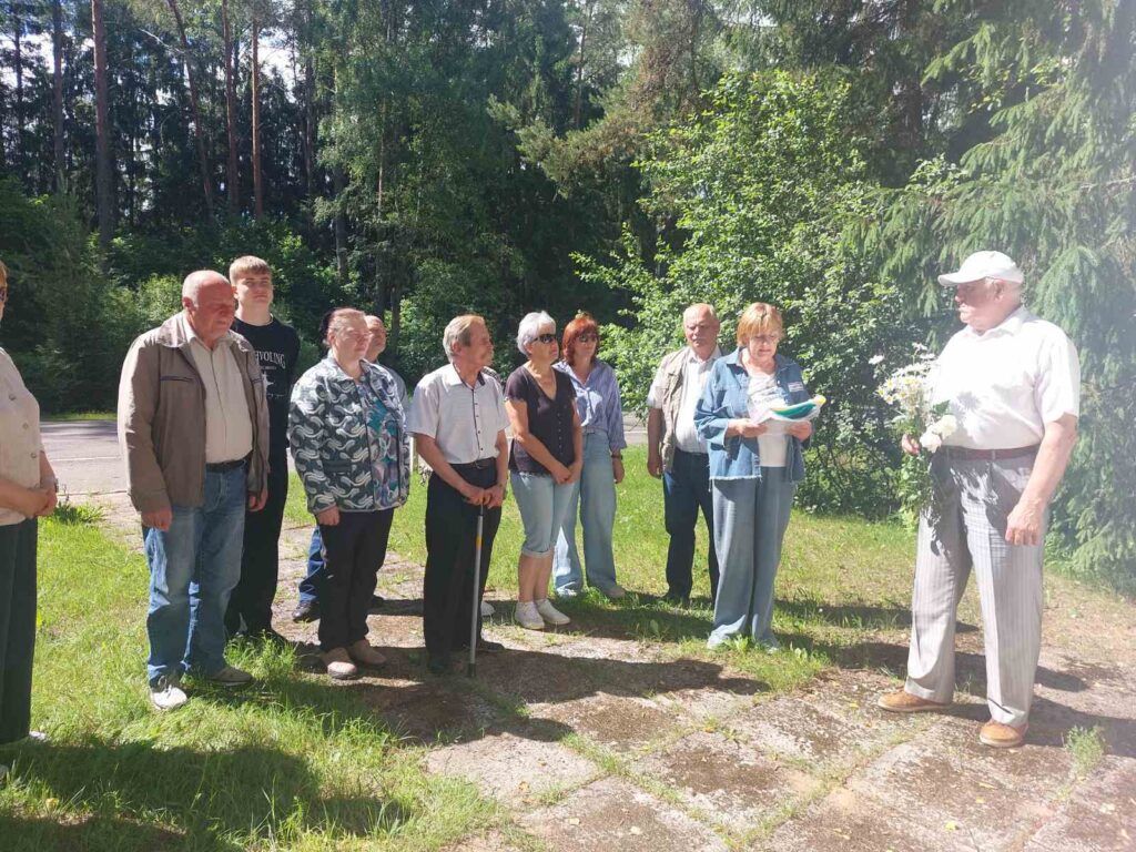 Ветеранская организация Мядельского района почтила память воинов, жертв фашизма и земляков