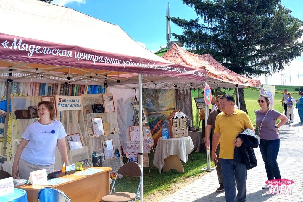 Экспозицию Мядельского района представят на Кургане Славы