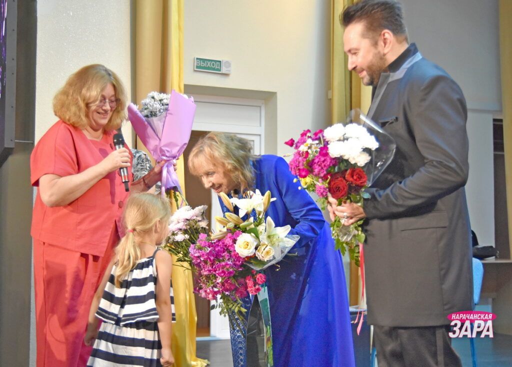 Марыя Захарэвіч выступіла ў Мядзеле перад землякамі