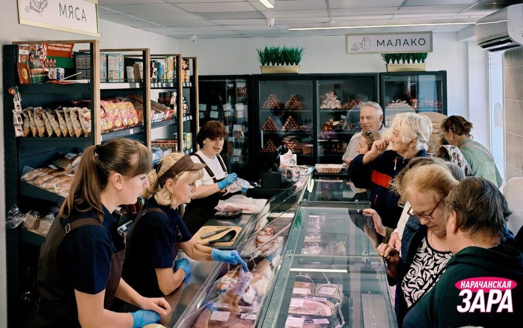 В Мяделе открылся новый магазин с мясной продукцией