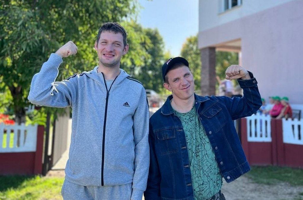 Мядельчане приняли участие в инклюзивном веломарафоне в Воложине