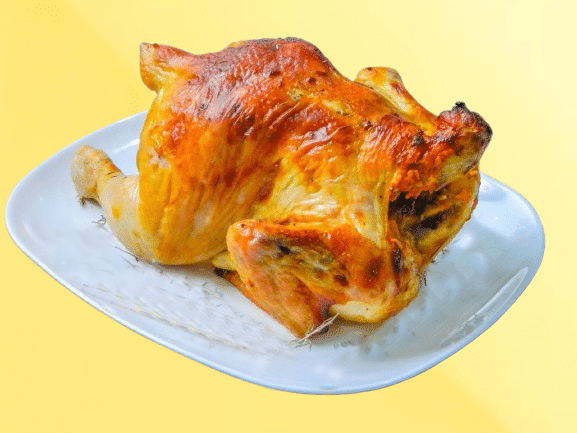 Не знаете, что приготовить на ужин? Запеките курицу на бутылке